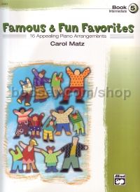 Famous & Fun: Familiar Favorites vol.5 (piano)