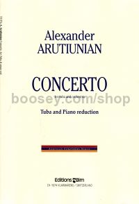 Concerto for tuba and orchestra - tuba & piano reduction