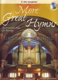 More Great Hymns for Eb Alto Saxophone (+ CD)