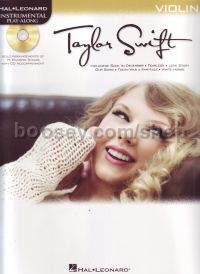 Taylor Swift Instrumental Play Along for Violin (Bk & CD)