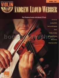 Violin Play Along 21 - Andrew Lloyd Webber (Bk & CD)