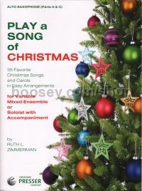 Play A Song Of Christmas (alto saxophone parts A & C)