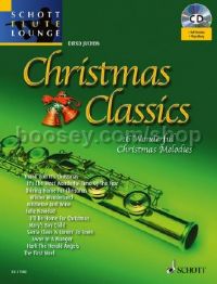 Christmas Classics (Bk & CD) Schott Flute Lounge Series