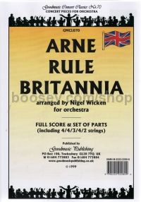 Rule Britannia - Score & Parts pack