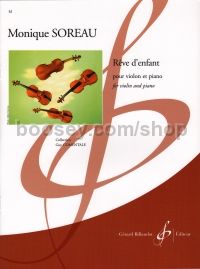 Rêve d’enfant for violin & piano