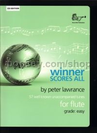Winner Scores All for Flute (Book & CD)