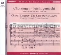 Ein Deutsches Requiem Op. 45 (CD Only) (MusicPartner Play-Along series) Soprano Part