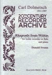 Rhapsody From Within (treble recorder/flute and piano)