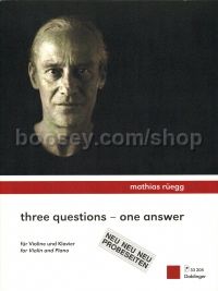 Three Questions One Answer (violin & piano)
