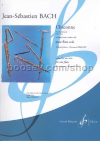 Chaconne in D minor, BWV 1004 - arr. for flute