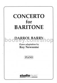 Concerto for Baritone (treble/bass clefs and piano)