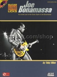 Joe Bonamassa: Legendary Licks (Bk & CD) guitar tab