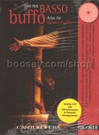 Cantolopera - Arias For Basso Buffo (Bass & Piano) (Book & CD)