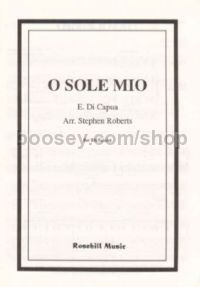 O Sole Mio - for B-flat soloist (piano reduction)