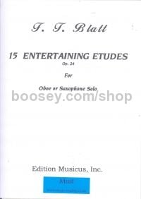 15 Entertaining Etudes Op. 24 for Oboe
