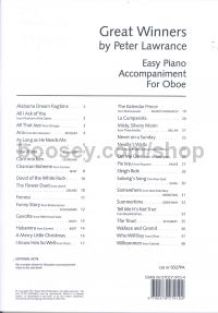 Great Winners for Oboe - Piano Accompaniment
