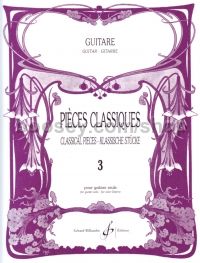 Pieces Classiques, Vol. 3 - solo guitar