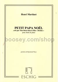 Petit Papa Noël - voice & piano