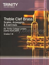 Treble Clef Brass Scales & Exercises from 2015