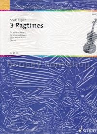 3 Ragtimes - viola & piano