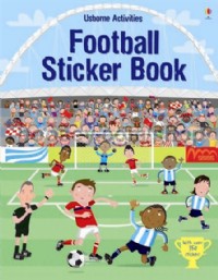 Usborne Football Sticker Book with 350 Colourful Stickers