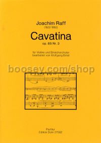 Cavatina - Violin & String Orchestra (score & parts)