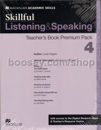 Skillful Level 4 Listening & Speaking Teacher's Book Pack Premium (C1)