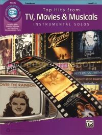 Top Hits From TV, Movies & Musicals (Trombone book + CD)