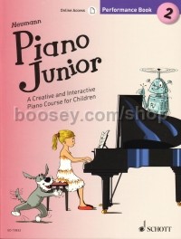 Piano Junior: Performance Book 2 (Book + Download)