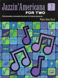Jazzin' Americana For Two Book 2 (Piano Duet)