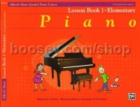 Alfred Basic Graded Piano Course Lesson 1 - Elementary