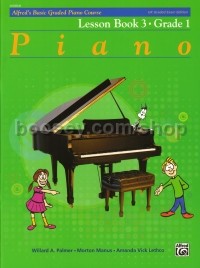 Alfred Basic Graded Piano Course Lesson 3 - Grade 1