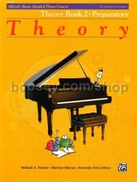 Alfred Basic Graded Piano Course Theory 2 - Preparatory