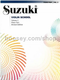 Suzuki Violin School, Vol. 2 Piano accompaniment