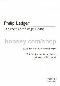 The voice of the angel Gabriel (SATB & Organ)