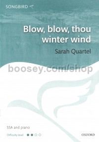 Blow, blow, thou winter wind (SSA & Piano)