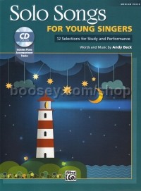 Solo Songs For Young Singers - Medium Voice (Book & CD)
