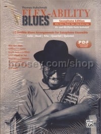 Flex-ability Blues Saxophone Edition (Book & Online Audio)