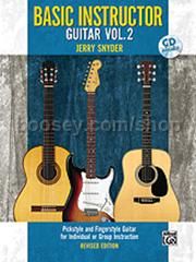 Basic Instructor Guitar Volume 2 Book & CD