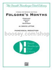 Folgores Months (Concert Band Piano/Vocal)