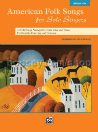 American Folk Songs For Solo Singers - medium/high voice