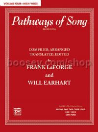 Pathways of Song, Volume 4 - High Voice (+ CD)