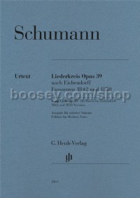 Liederkreis Op39 Eichendorff (Medium Voice)