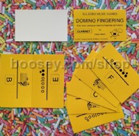 Domino Fingering Clarinet Card Game