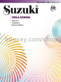 Suzuki Viola School, Vol. 2 -  Viola Part (+ CD) (Revised)