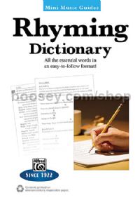 Rhyming Dictionary (Mini Music Guides)