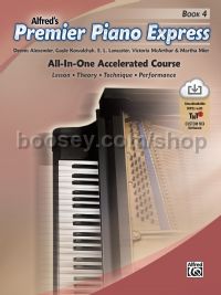 Alfred'S Premier Piano Express Book 4 (Book & Online Access)
