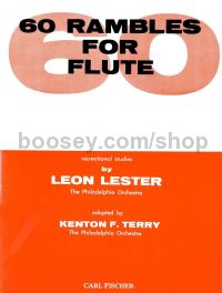 60 Rambles for flute and piano