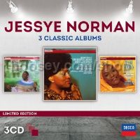 3 Classic Albums (Jessye Norman) (Decca Classics Audio CDs)