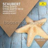 String Quintet & String Quartet No. 12 (Hagen Quartett) (Virtuoso) (Deutsche Grammophon Audio CD)